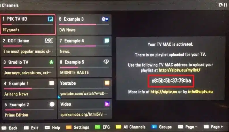 Find Your Smart IPTV MAC Address