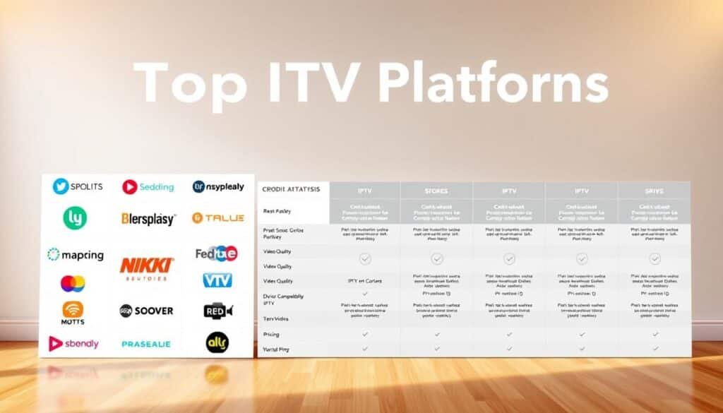 top IPTV platforms comparison top IPTV platforms comparison