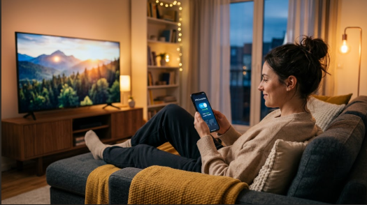 VPN for IPTV streaming setup on smart TV and phone